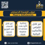 عيوب الوسط الحسابي Mean’s Deficiencies